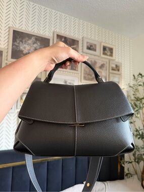 Polène Mokki Bag in regular size (black)